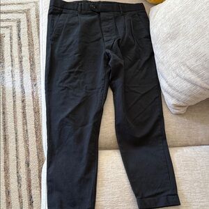 All Saints Men's Black Chinos